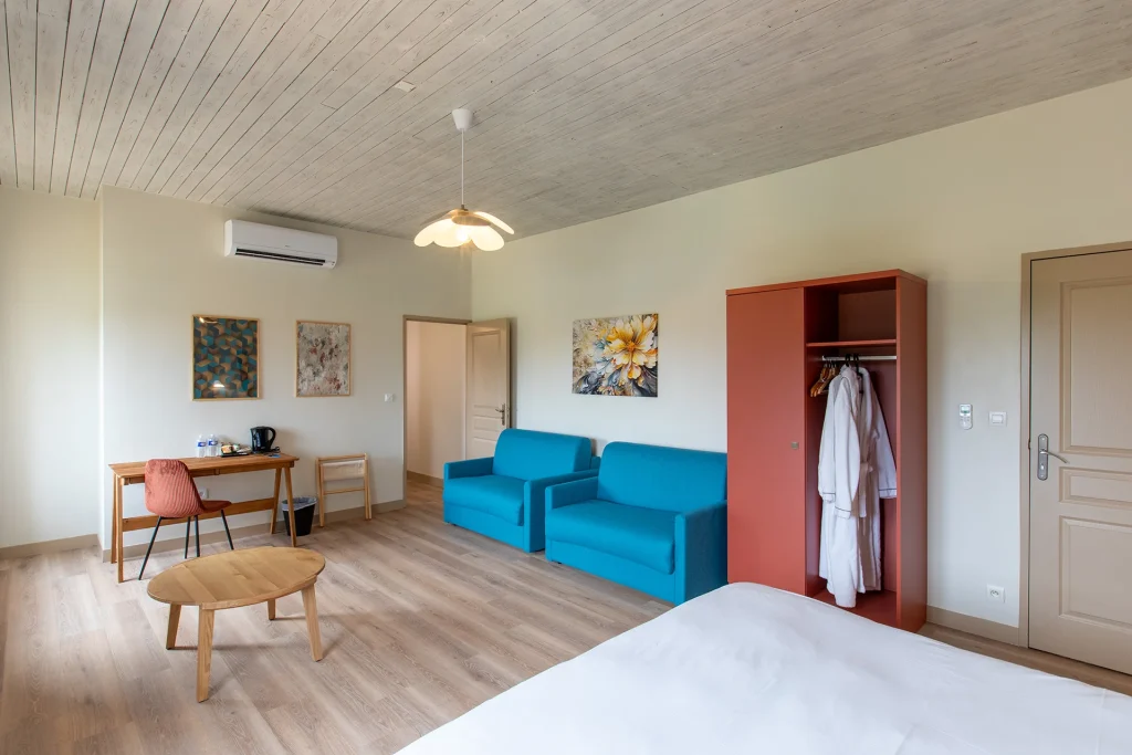 Suite Junior au Domaine de la Courbe au Lude