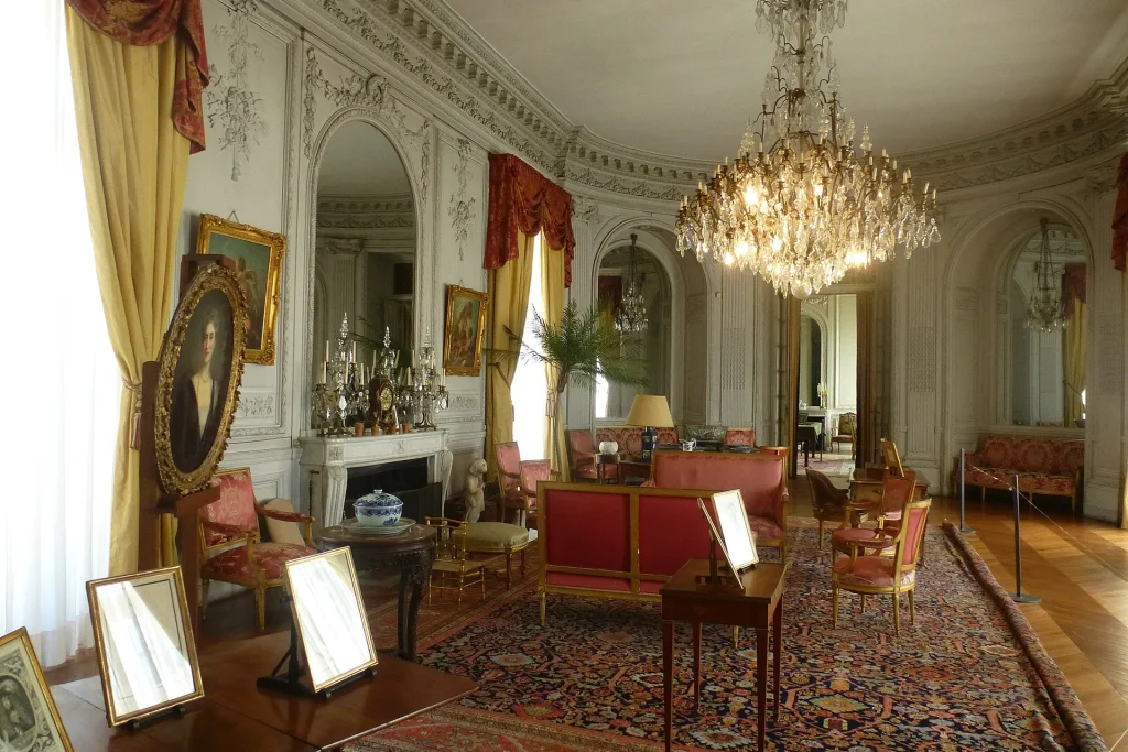 Intérieur (salon) du Château du Lude